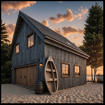 DOUBLE GARAGE & LOFT MINOR DWELLING DESIGN