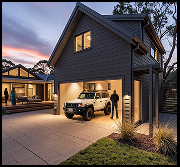 DOUBLE GARAGE & LOFT MINOR DWELLING DESIGN