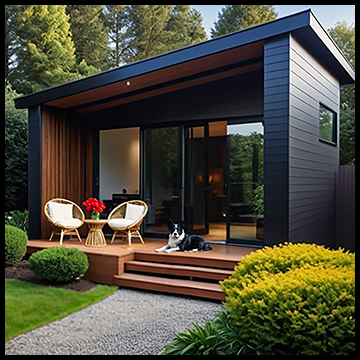 <12M² DETACHED SLEEPOUT / OFFICE  PLANS